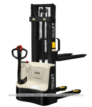 Самоходный штабелер с литий-ионными АКБ PROLIFT M2 SDR 1235 li-ion