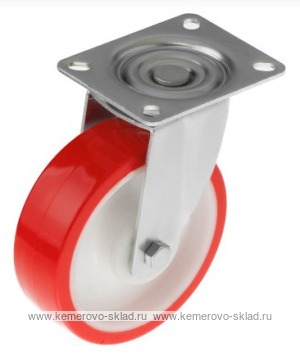 Поворотное стальное колесо с полиуретаном SPP 42