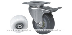 Колесо поворотное с площадкой Lema BF2-TPA-50-40-B6