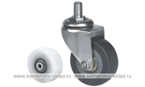 Колесо поворотное с болтом Lema BF3-TPA-50-40-6