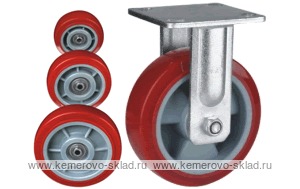Колесо неповоротное Lema GC1-TPU-200-400-6H